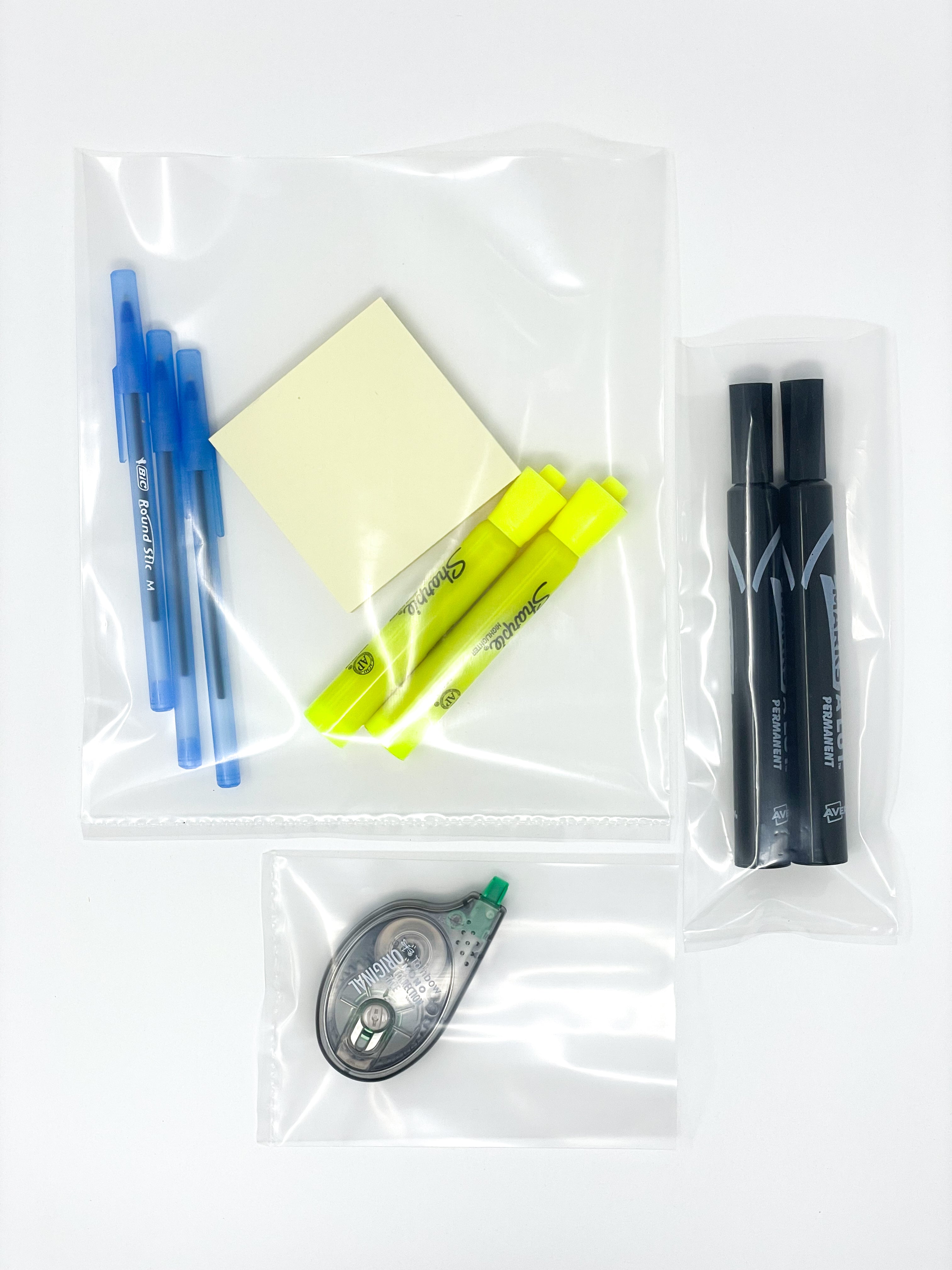 13" Flat Poly Bags